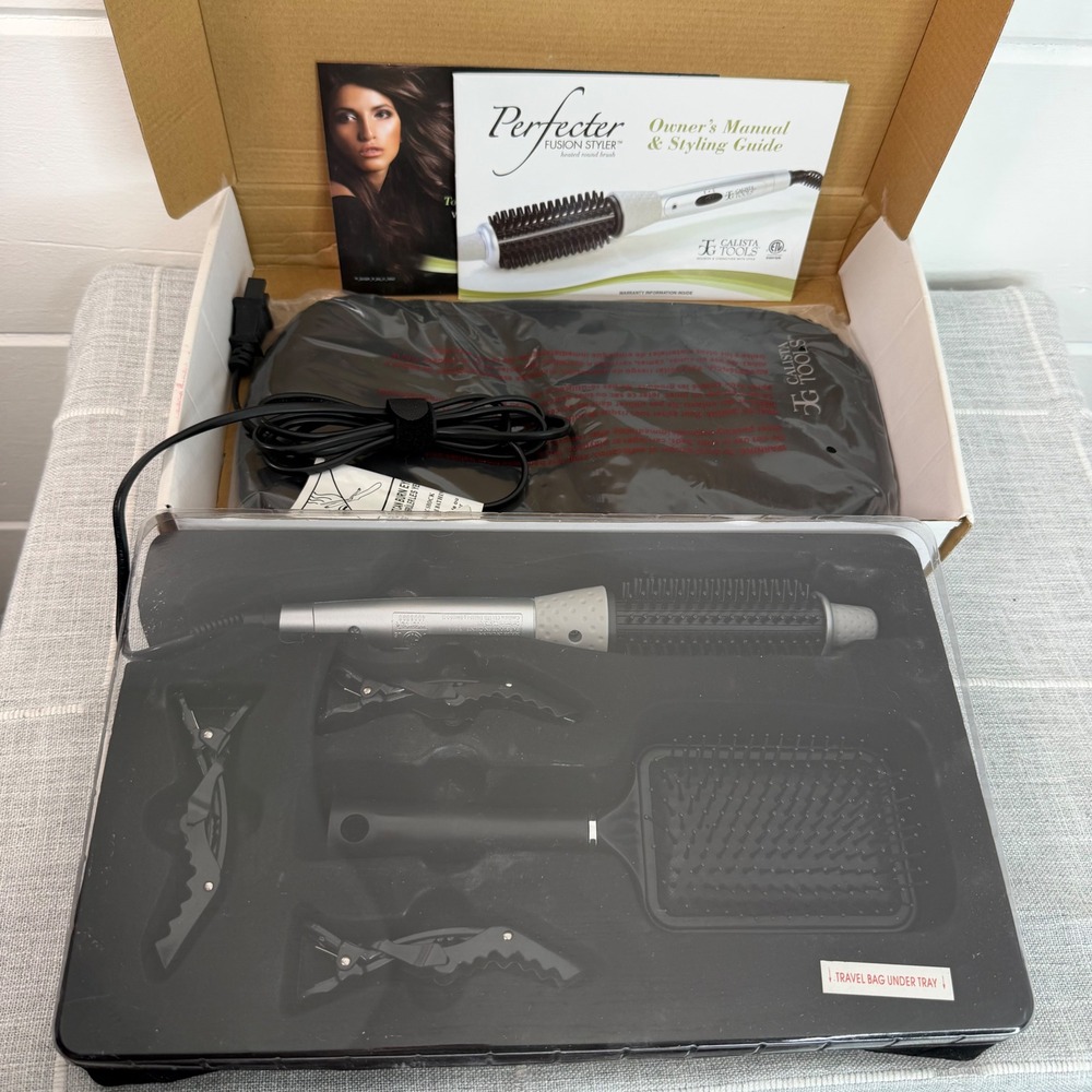 Perfecter Fusion Styler with Accessories Model BRU1112 Calista Tools NEW